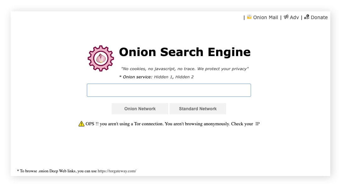 Onion Search Engine is one of the best dark web search engines.