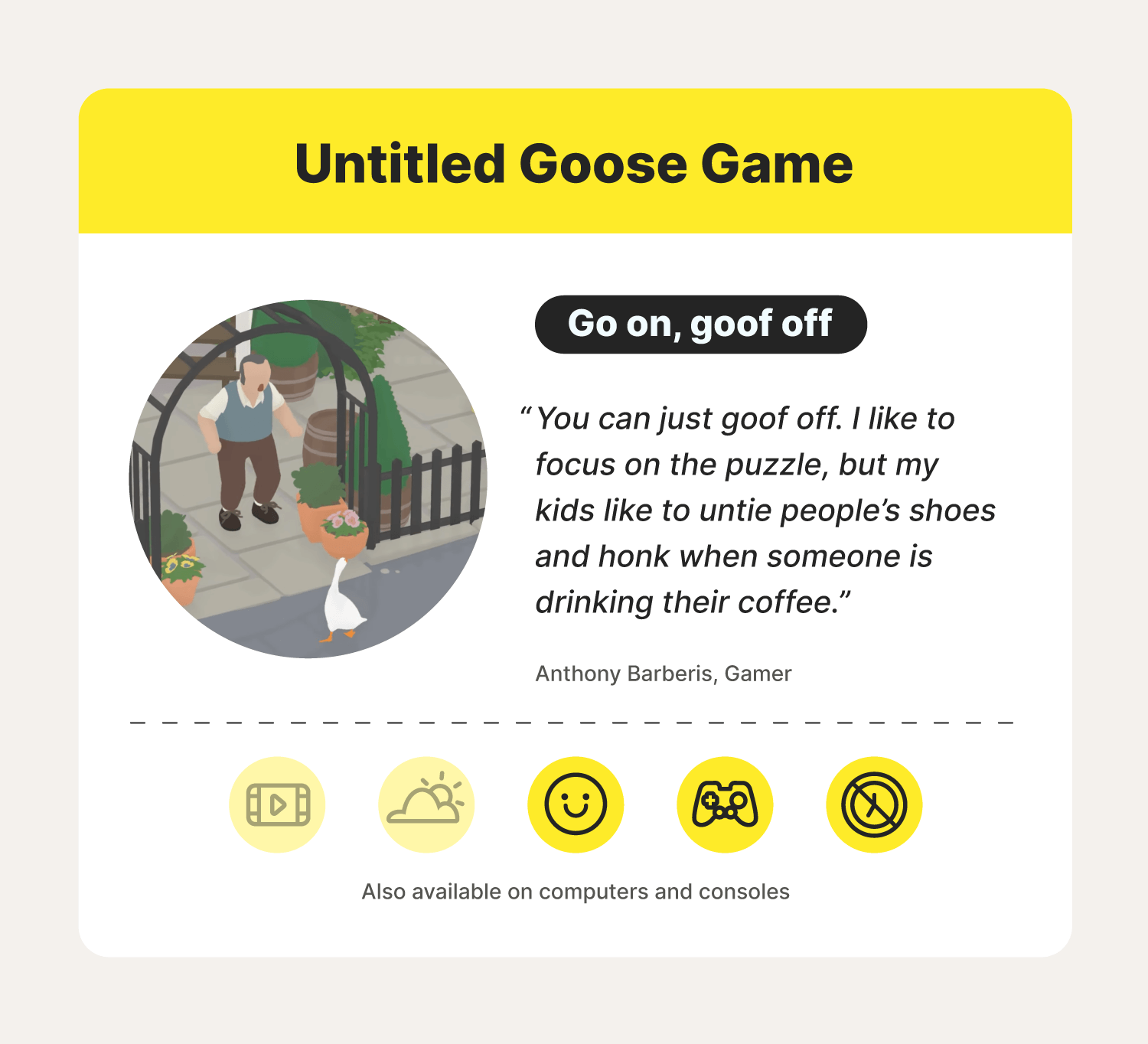 untitled goose game