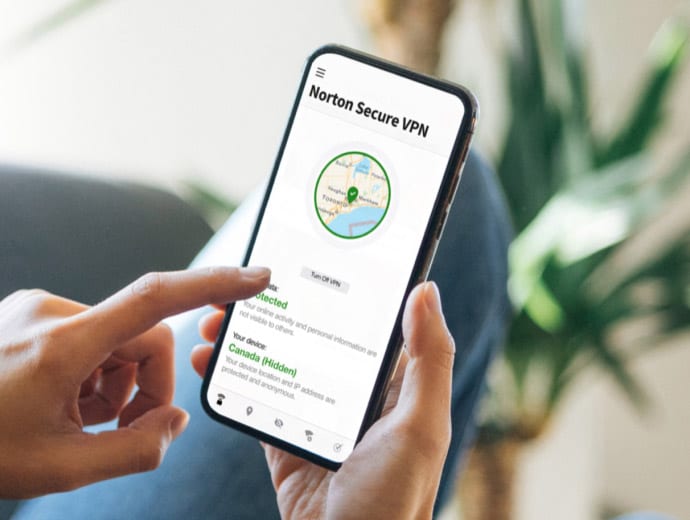 Norton Secure VPN mobile phone